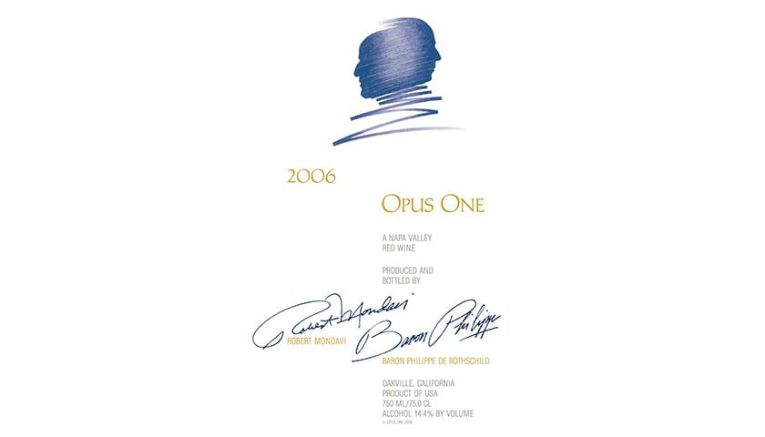 【酒標故事】第一樂章（Opus One）背後的酒標故事...