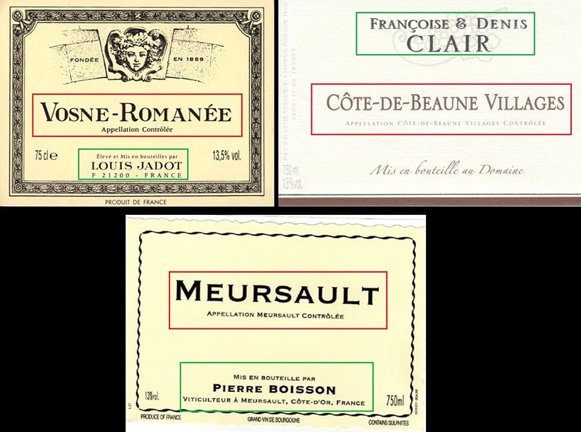 【新手必看】簡單酒標閱讀教室：法國勃根地(Bourgogne)-廣域勃根地與村莊酒